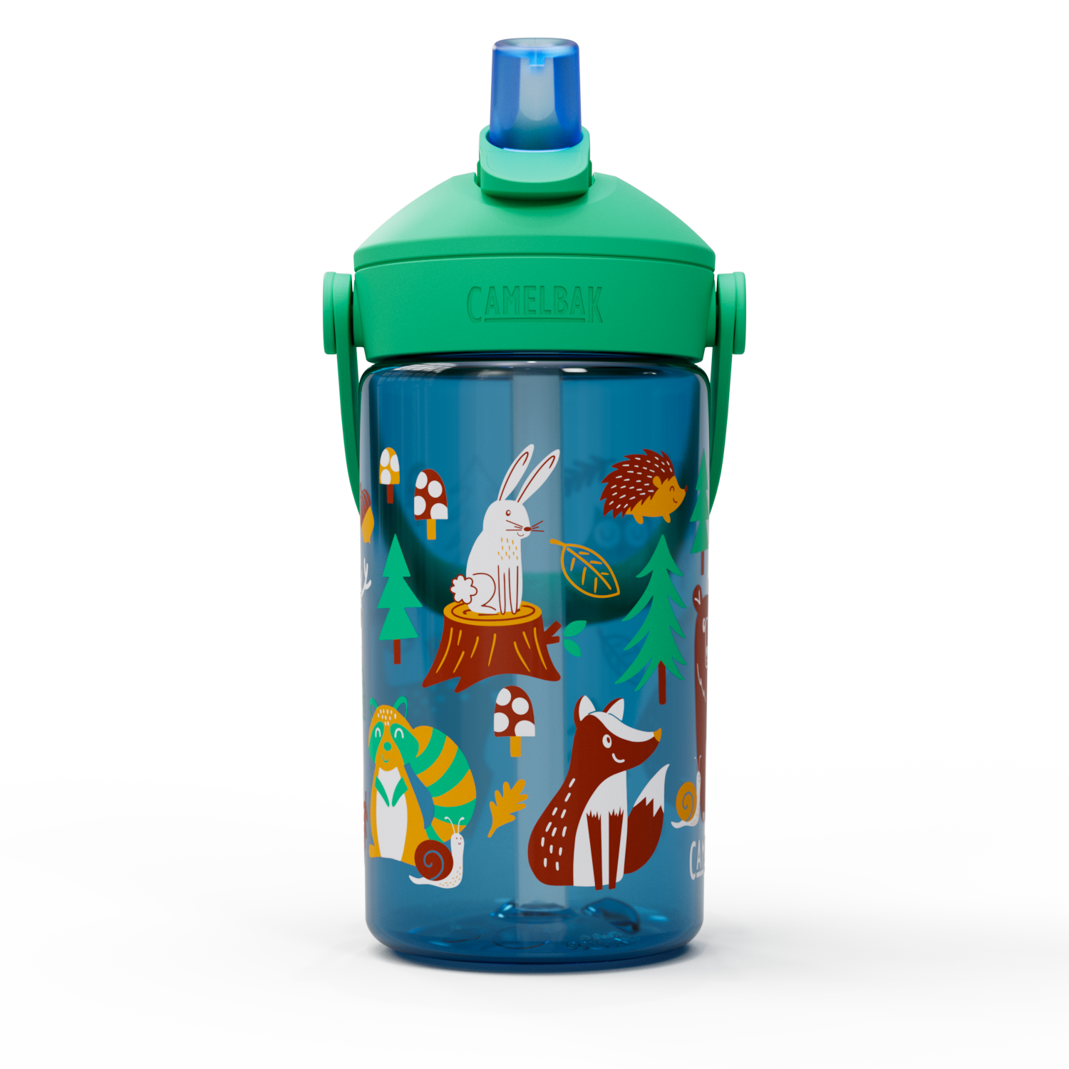 Thrive Flip Straw Kids 14oz, Friendly Forest