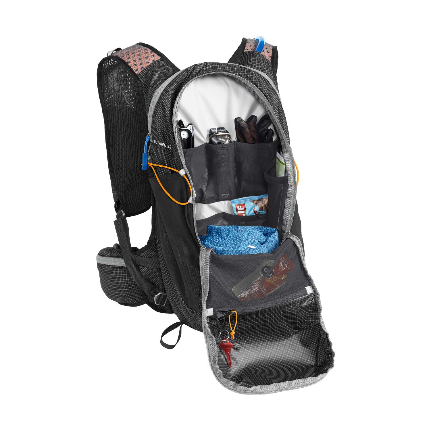 Octane 22, Fusion 2L, Black/Apricot