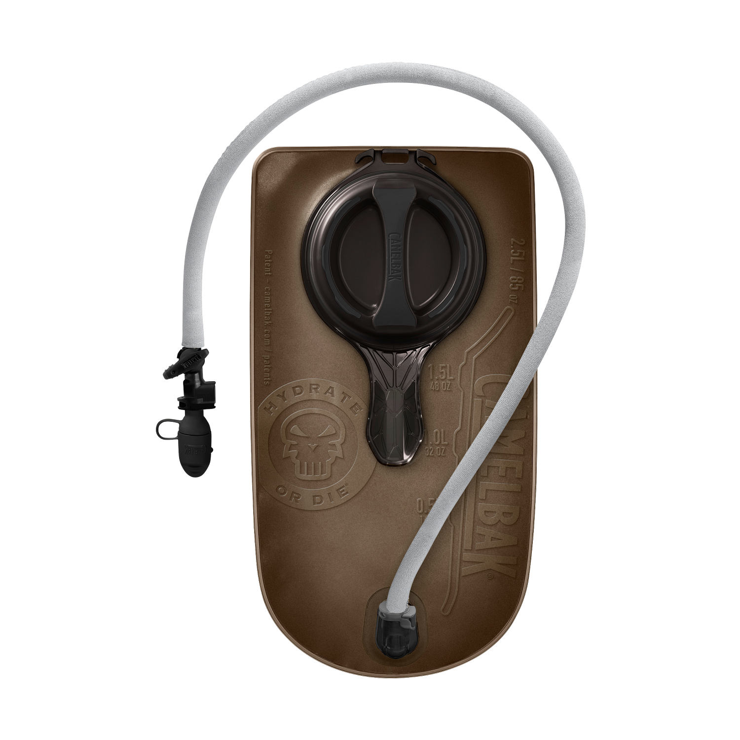 Mil Spec Crux 85oz/2.5L Accessory Rsvr with Grey Tube Cover