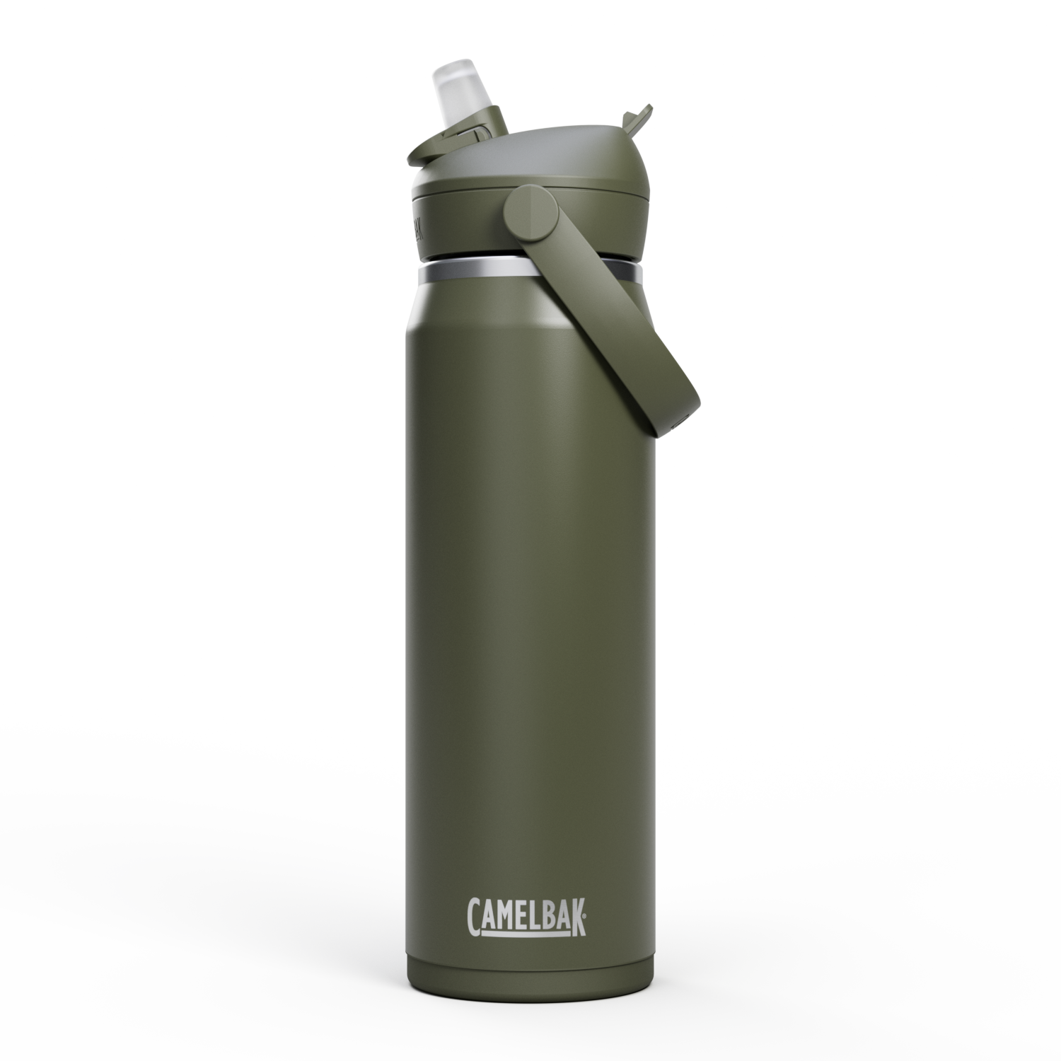 Thrive™ Flip Straw 25oz Bottle, Insulated Stainless Steel