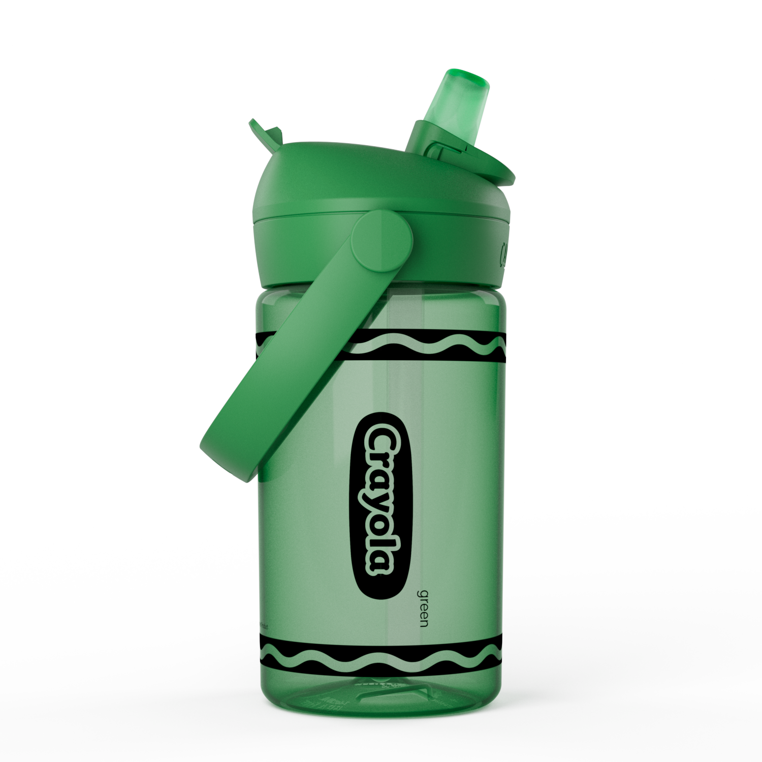 Crayola 14oz Flip Straw Bottle