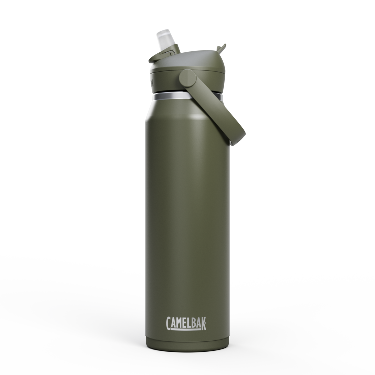 Thrive™ Flip Straw 32oz Bottle, Insulated Stainless Steel