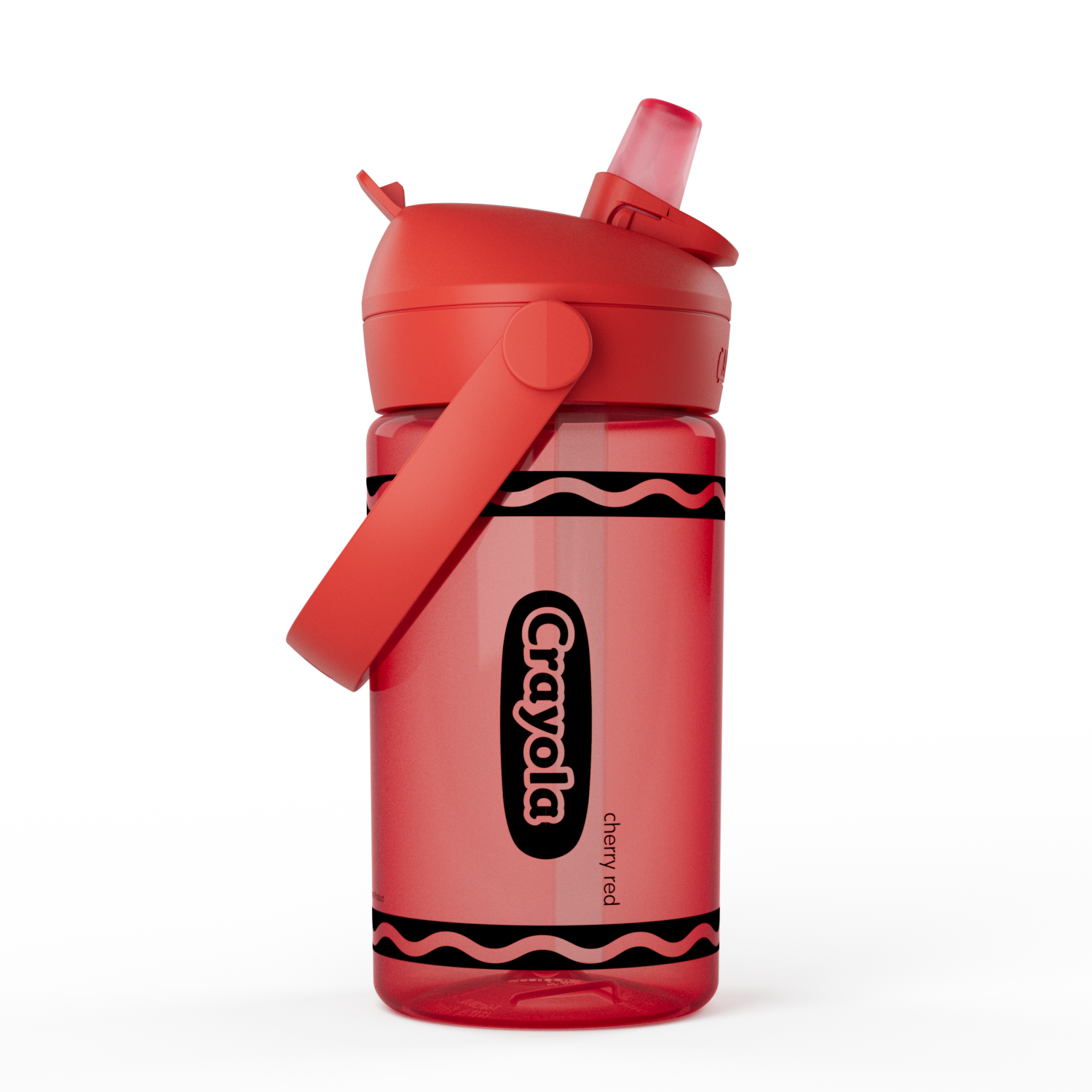 Crayola 14oz Flip Straw Bottle