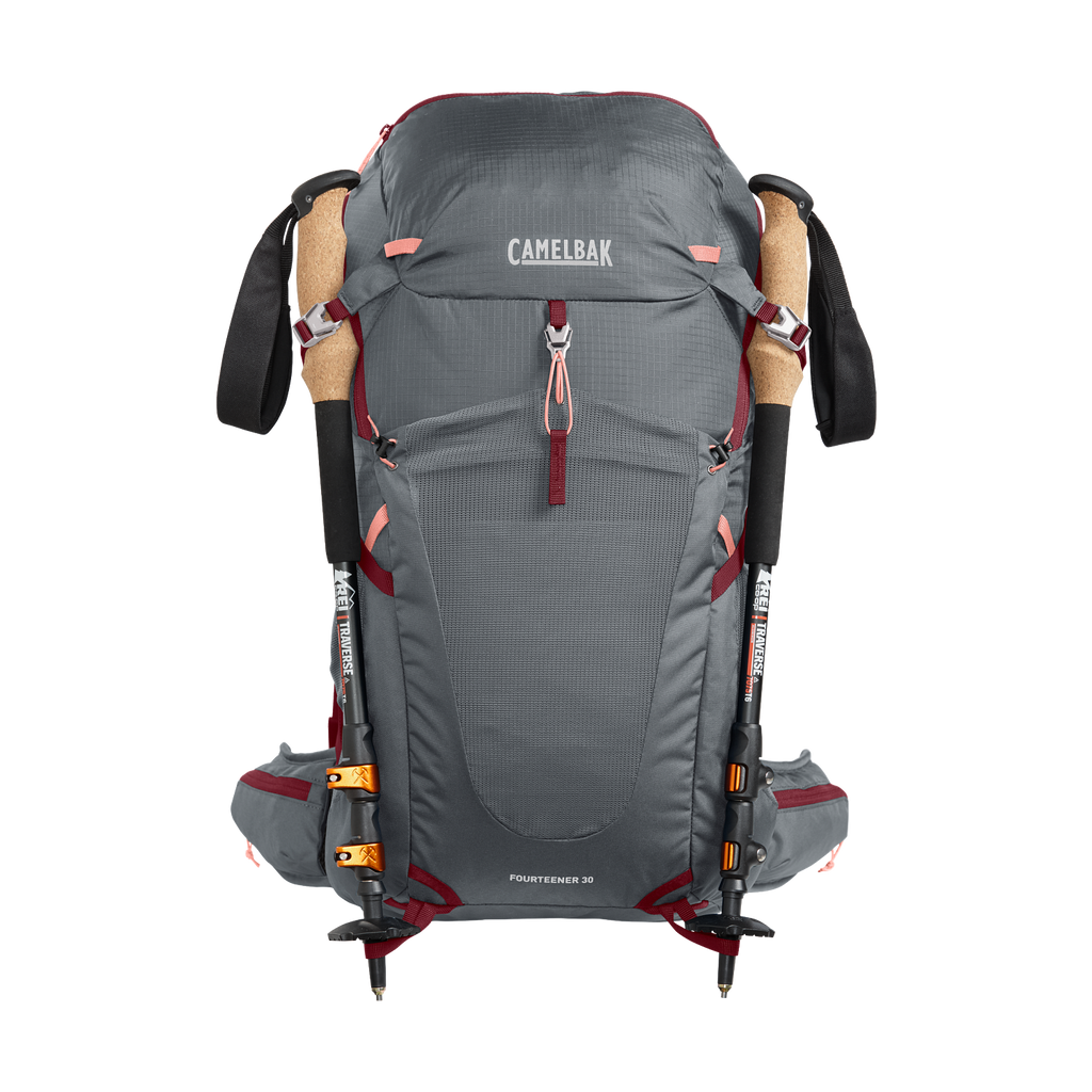 Women's Fourteener 30 100oz, Castlerock/Cabernet