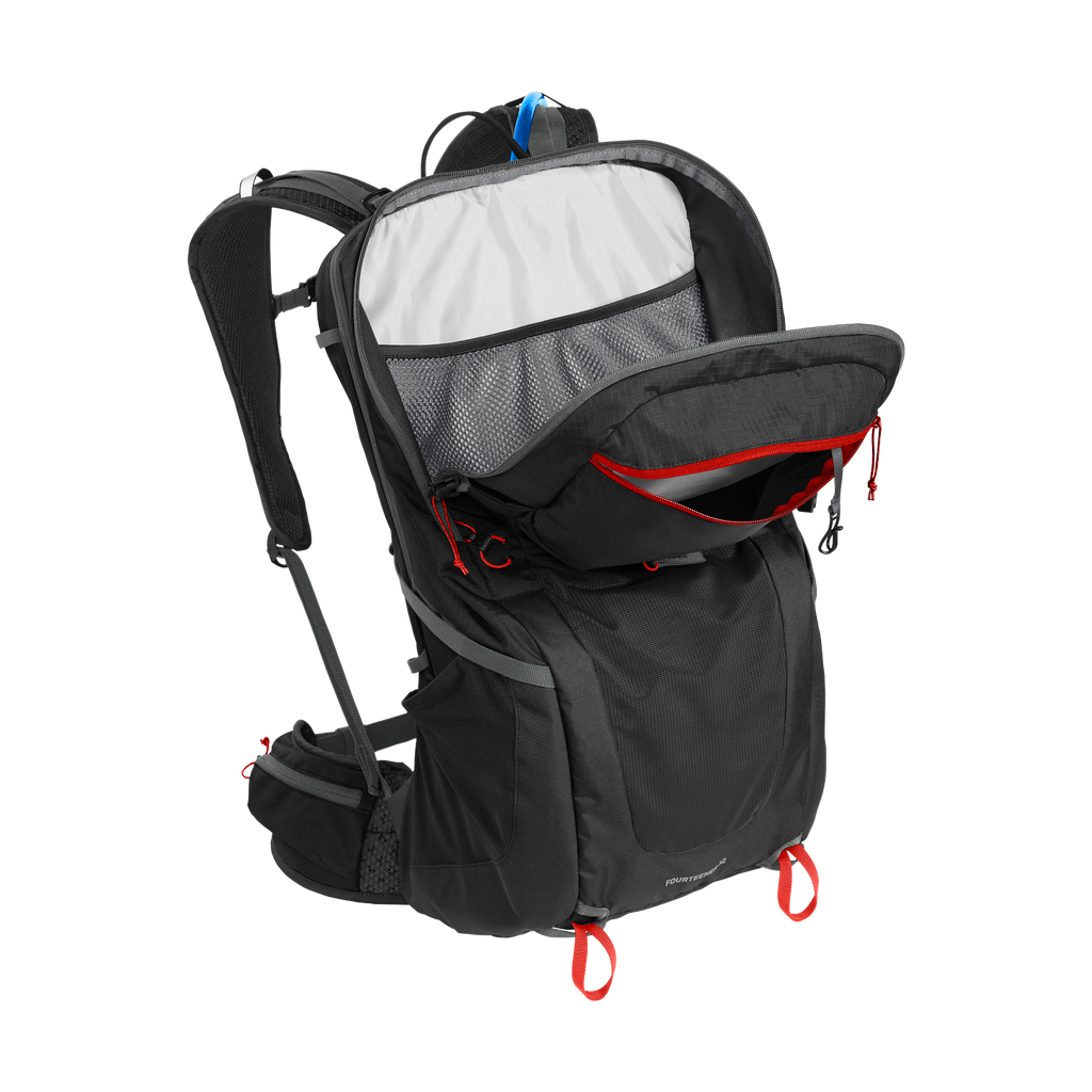 Fourteener 32 100oz, Black/Red Poppy