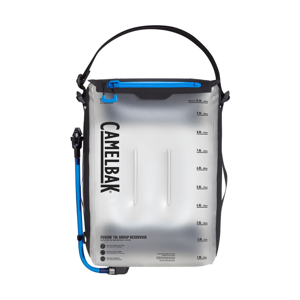 Fusion 10L Group Reservoir with Tru Zip Waterproof Zipper, Clear