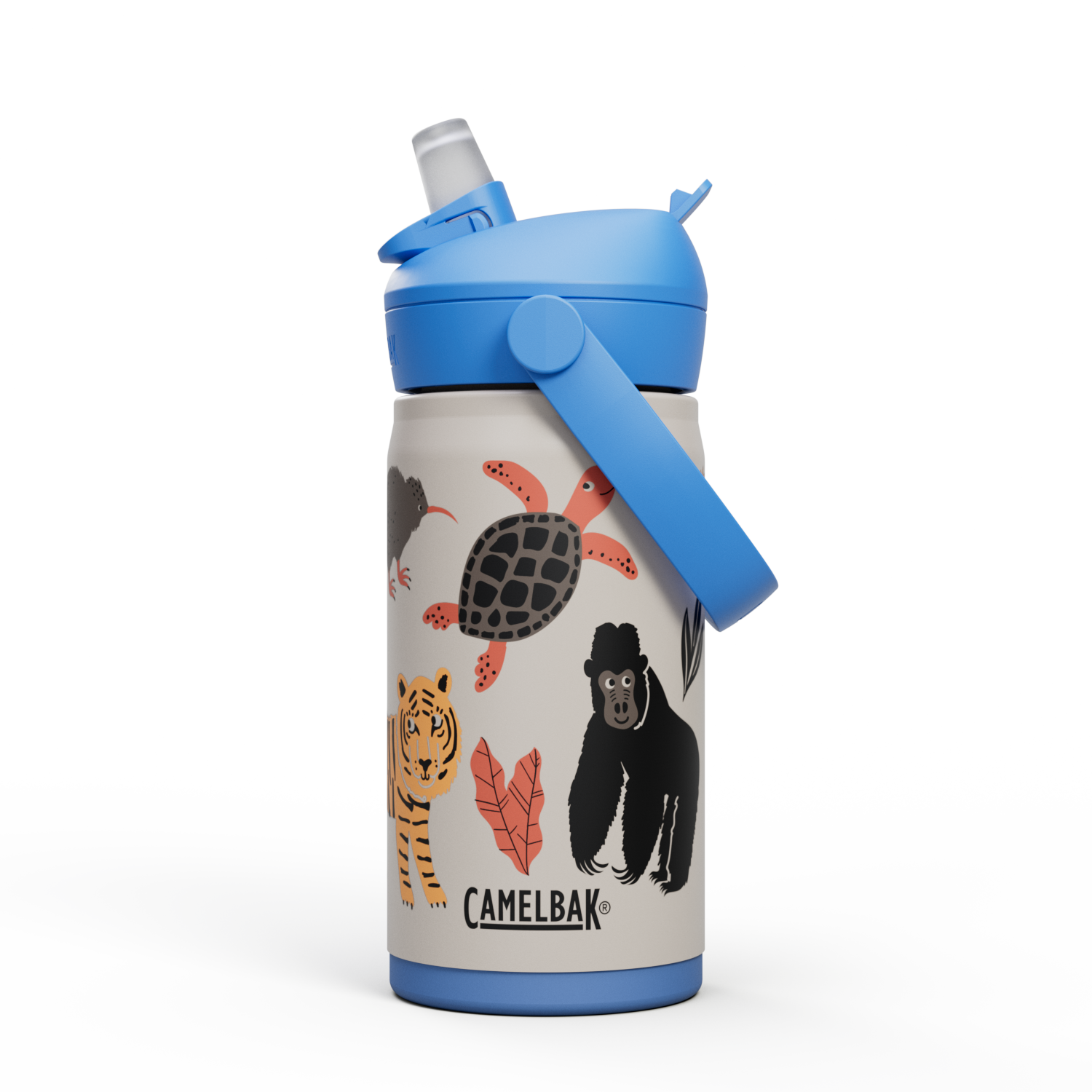 Thrive™ Flip Straw Kids 12oz Bottle, Insulated Stainless Steel