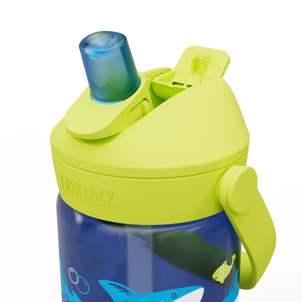 Thrive Flip Straw Kids 14oz, Sharks and Rays