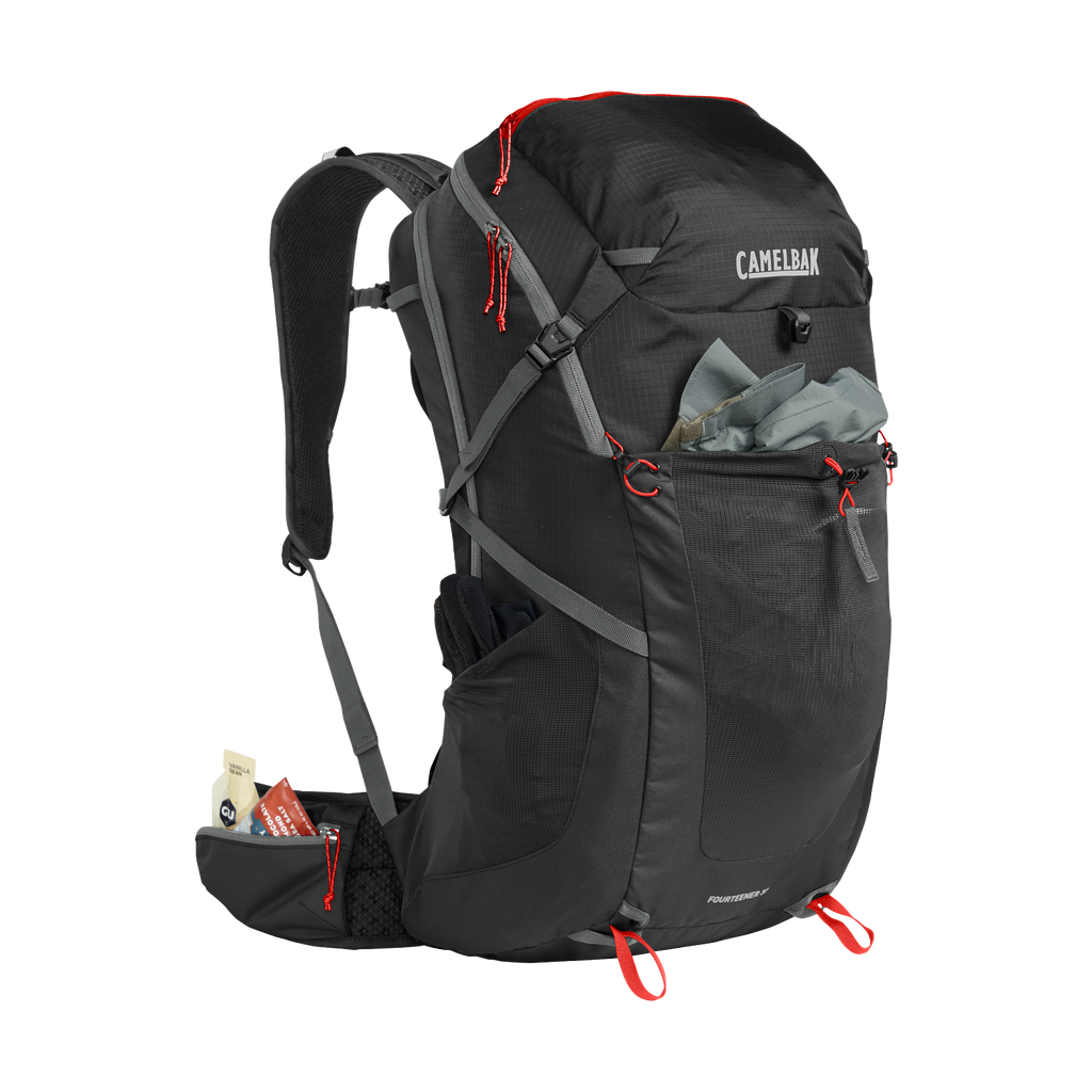 Fourteener 32 100oz, Black/Red Poppy