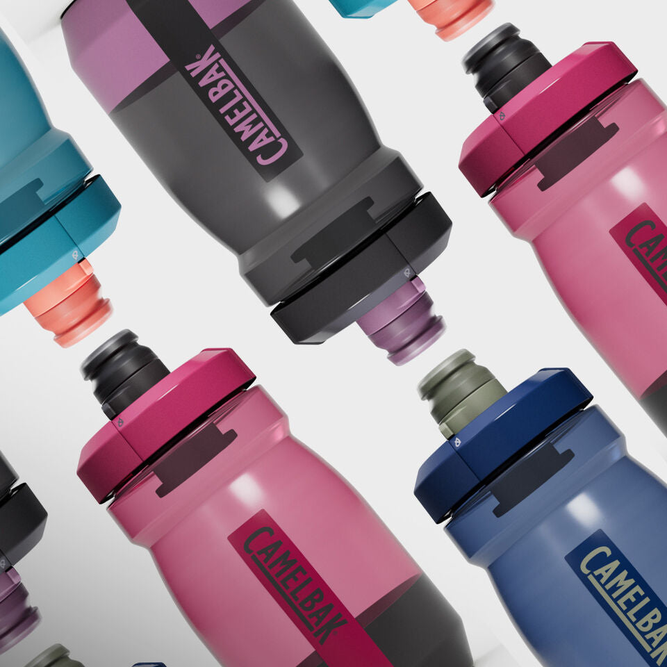 Youth using CamelBak bottles